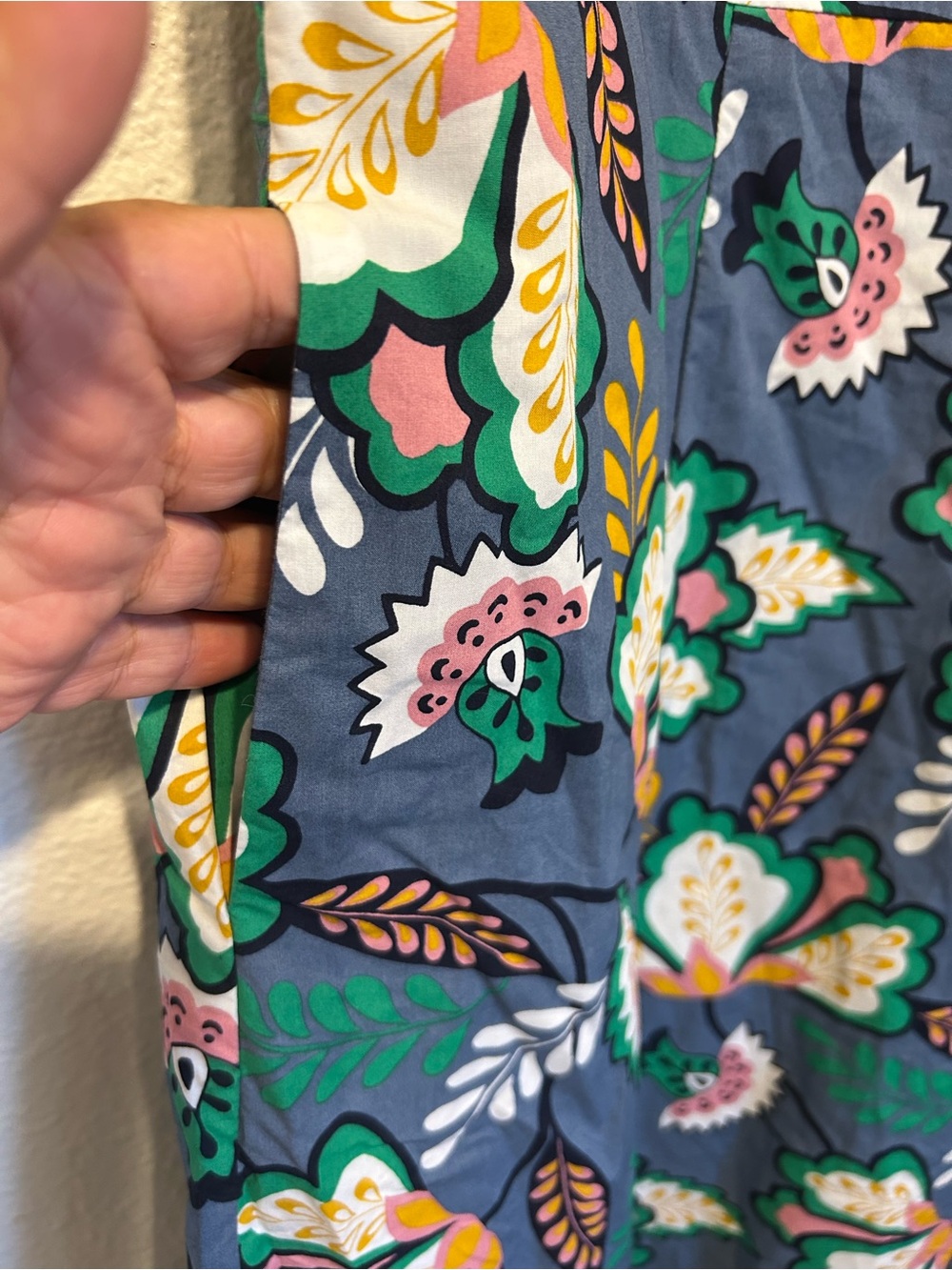 Boden Green Floral Wrap Maxi Dress - Picture 6 of 10
